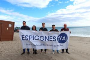 PP exige al Gobierno soluciones urgentes para playas de Vera