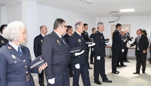 El alcalde de Adra visita las dependencias de la Policía Local en el Día de los Ángeles Custodios 