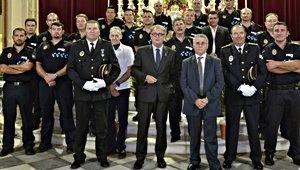 La Policía Local cuevana celebró ayer su festividad 