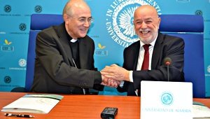 La UAL acogerá una Cátedra de Teología dirigida por el Obispado de Almería 