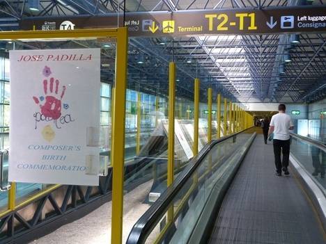 El 125 aniversario del nacimiento del Maestro Padilla aterriza en el Aeropuerto Adolfo Suárez Madrid-Barajas 