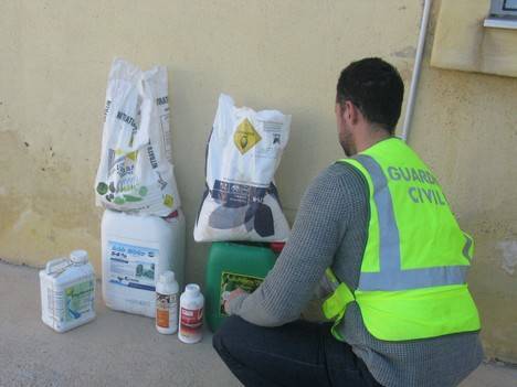 La Guardia Civil detiene a una persona por el robo con fuerza en un almacén agrícola e imputa a otras dos por receptación