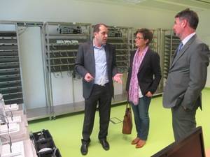 El secretario general de Innovación visita la empresa Atlantis Global System en el PITA