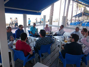 Luis Rogelio quiere seguir haciendo de Almería “una ciudad amable” mejorando los parques, playas y paseos