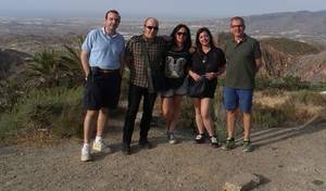 Tres cineastas conocen las localizaciones de la provincia de la mano de Filming Almería