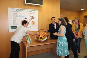 Los centros del sistema sanitario público en Almería celebran desde la VII Semana de Promoción de Hábitos Saludables