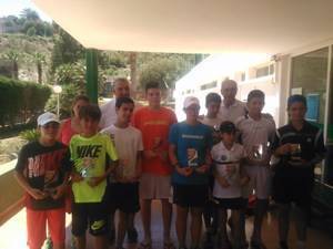 El Circuito Provincial de Tenis llega a su ecuador en el CT Almería