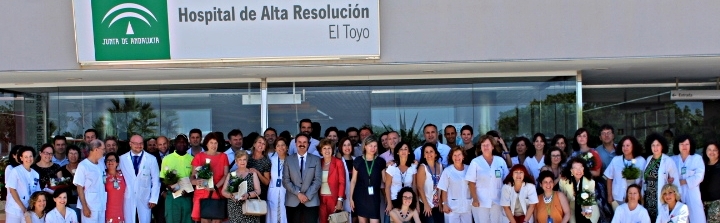 Más de un millón de pacientes han sido atendidos por el Hospital de Alta Resolución El Toyo en sus diez años