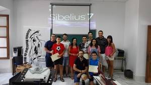 El Ayuntamiento de Cuevas clausura el curso de edición de partituras