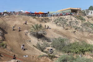 Setenta pilotos compiten en Gádor por el Campeonato Provincial de Motocross