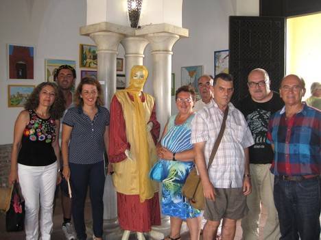 Artistas usuarios de los recursos de FAISEM conmemoran el Milenio de Almería con una exposición de sus trabajos en la Alcazaba