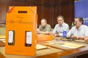Bodegas Alto Almanzora presentan sus 'III Jornadas de Puertas Abiertas' en Diputación
