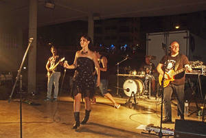 Gran concierto del grupo In Rock en el Anfiteatro de Roquetas de Mar