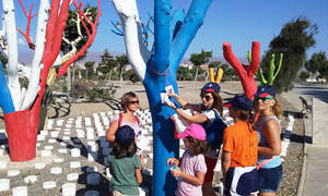 Pequeños y grandes exploradores aprenden a orientarse y leer mapas en el Parque del Andarax