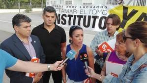 Ciudadanos anuncia una PNL en el Parlamento para solucionar las caracolas del IES El Toyo de Almería
