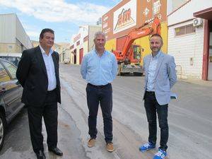 Junta y Diputación promueven la mejora del Polígono Industrial Alfa de Huércal de Almería con 235.000 euros