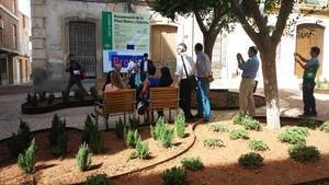 Inversión de 300.000 euros para hacer de la Plaza Muñoz de Almería un lugar "amable"