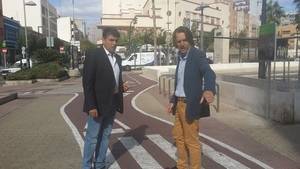 Cs Almería aboga por fomentar el uso del carril bici recién inaugurado