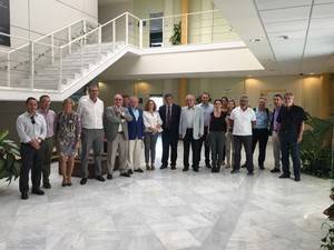 Empresarios almerienses conocen el potencial científico de la UAL