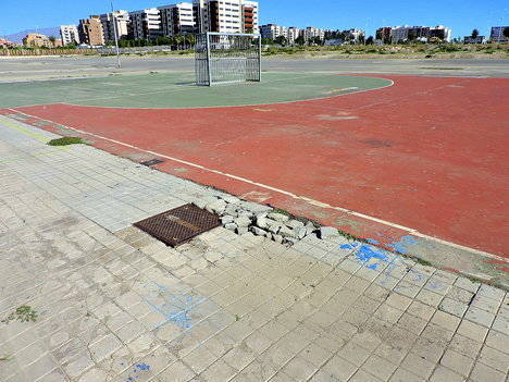 Algunas de las pistas de fútbol de la provincia. © NoticiasdeAlmería.