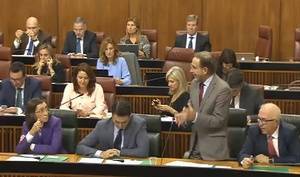 Crespo reta a Susana Díaz a que diga en los "Premios del Mármol" cuando va a terminar la Autovía del Almanzora