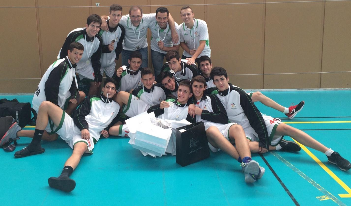 La Selección de Almería cadete masculina de baloncesto consigue un meritorio cuarto puesto en el