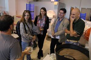 Grupos de investigación de CEIMAR de la UAL se reúnen con la gerente de la Fundación