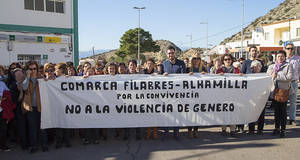 Más de 300 participantes en el encuentro comarcal Filabres-Alhamilla contra la violencia de género en Tabernas