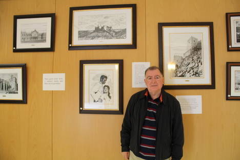 El Centro de Participación Activa de Personas Mayores Almería II acoge la exposición ‘Plumilla’ de Ángel Pardo