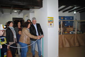La Casa de Cultura de Huércal de Almería abrió ayer sus puertas para la Exposición de Playmobil