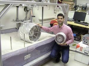El ingeniero, Ramón González, el jueves en Almería para hablar de proyectos con NASA y OTAN