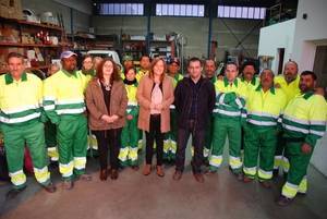 Comienzan a trabajar en el Ayuntamiento de Níjar los vecinos que se han acogido al Programa de Ayuda a la Contratación