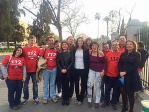 La Junta tiene a 27 empleados en el 112 metidos en 30 metros cuadrados