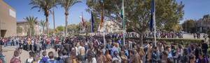 Silencio en la UAL en memoria de los fallecidos en el accidente de Tarragona y en los atentados de Bélgica y Pakistán