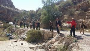 Ciudadanos visita el Barranco Caballar buscando la unión de las administraciones para dar solución a un “grave problema”