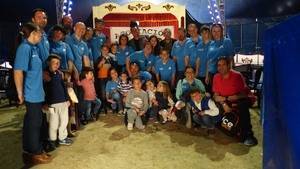 La obra social “La Caixa” invitó a más de 500 personas al circo en Roquetas de Mar