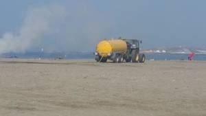 Las playas de El Ejido recobraron la normalidad tras San Juan con rapidez
