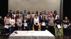 Entrega de trofeos del XXIV Certamen Literario y el Concurso de Marcapáginas organizado por la Biblioteca Central de El Ejido