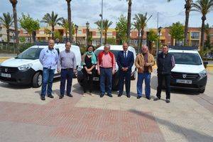 El Ayuntamiento de Vícar incorpora a su parque móvil tres nuevos vehículos