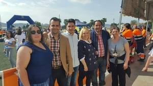 El colegio público La Libertad de Níjar corre por la paz y rinde homenaje a Antonio Mañas