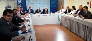 El PP valora “muy positivamente” la visita de Gómez Pomar, que ha concretado el cumplimiento de “compromisos muy demandados por la provincia “
