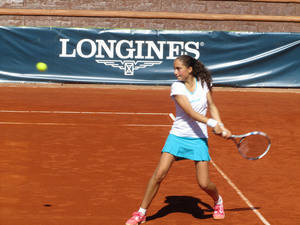 Mª Dolores López: “Para mí es un reto llegar a la final y ganar el Roland Garros Sub-13”