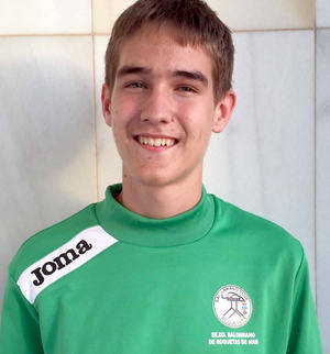 Rubén Artero, del Balonmano Roquetas, convocado para la concentración nacional infantil