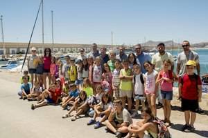 Las primeras jornadas Náuticas Escolares de carboneras reunen a 300 escolares