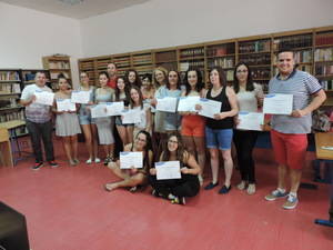 Diputación clausura un taller de guía turístico en Santa Fe de Mondújar