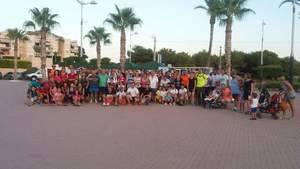 Un total de 130 personas se suman a la I Quedada Solidaria “La Borriquita” de Pulpí