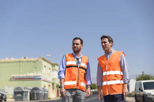 Diputación y Ayuntamiento de Almería mejoran la seguridad de la AL-3116 a su paso por Loma Cabrera con 100.000 euros