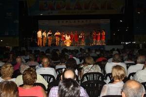 Noche de baile y cante en el Encuentro de Coros Rocieros de Terreros