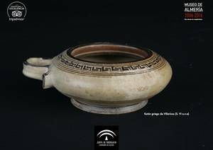 El Museo de Almería presenta un kotón de origen griego como Pieza del Mes