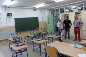 Mejoras en los colegios de de Huércal Overa de cara al inicio del curso escolar